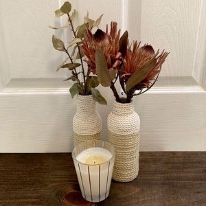 Neutral Rope Vases | Set of 2